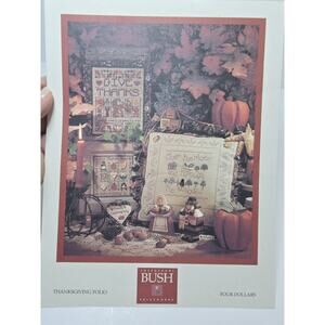 Shepherds Bush Thanksgiving Folio Cross Stitch Pattern